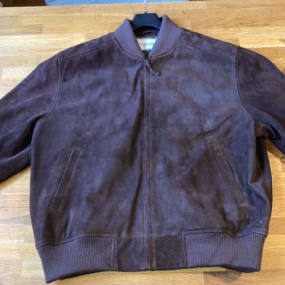 XL Williams and Kent luxury Goat suede leather jacket